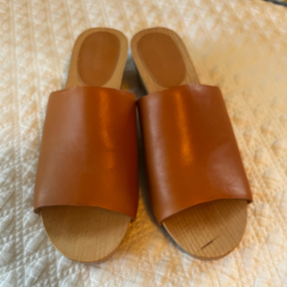 Madewell Evelyn Slide Clogs Size 10